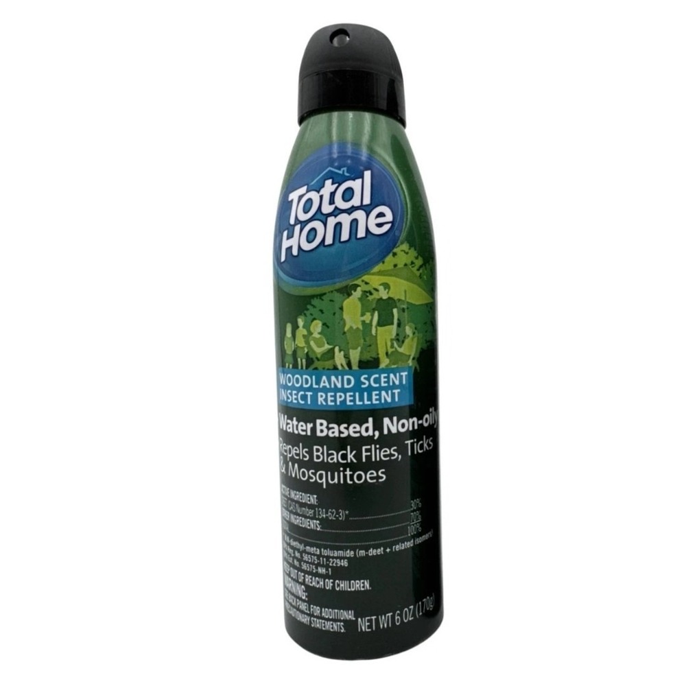 Mosquito Repellent Total Home Woodland Scent Insect Spray 6 oz Bin Deal